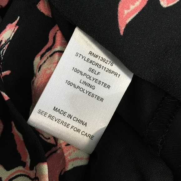 DR2 by Daniel Rainn One Shoulder Floral Dress - Picture 8 of 8